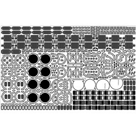 Pontos 35026FN USS BB-63 Missouri 1945 Detail up set (Teak Tone) 1/350