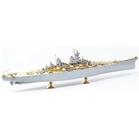 Pontos 35026FN USS BB-63 Missouri 1945 Detail up set (Teak Tone) 1/350
