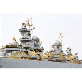 Pontos 35026FN USS BB-63 Missouri 1945 Detail up set (Teak Tone) 1/350