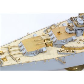 Pontos 35026FN USS BB-63 Missouri 1945 Detail up set (Teak Tone) 1/350