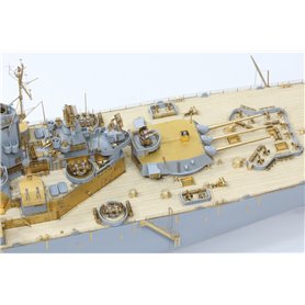 Pontos 35026FN USS BB-63 Missouri 1945 Detail up set (Teak Tone) 1/350
