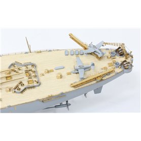 Pontos 35026FN USS BB-63 Missouri 1945 Detail up set (Teak Tone) 1/350
