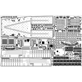 Pontos 35027F1 USS DDG-98 Forrest Sherman F IIa Detail Set 1/350