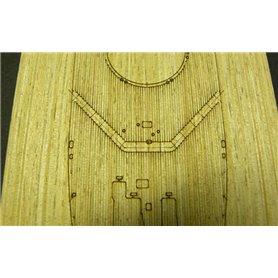 Pontos 1:350 Drewniany pokład do HMS Warspite
