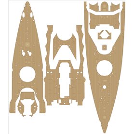 Pontos 1:350 Zestaw waloryzacyjny do IJN Nagato 1941 - DETAIL UP SET