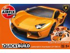 Airfix KLOCKI QUICKBUILD Lamborghini Aventador / 33 elementy
