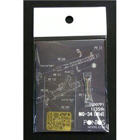 Pontos 1:35 MG-34 MID
