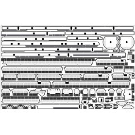 Pontos 35006F1 USS CV-9 Essex 1944 Detail up set 1/350