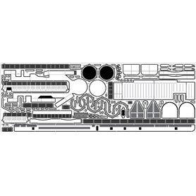 Pontos 35006F1 USS CV-9 Essex 1944 Detail up set 1/350