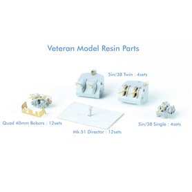 Pontos 35006F1 USS CV-9 Essex 1944 Detail up set 1/350