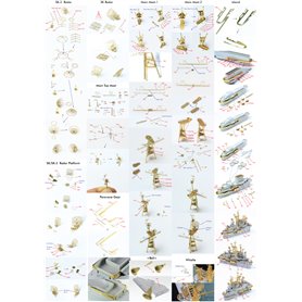 Pontos 35006F1 USS CV-9 Essex 1944 Detail up set 1/350
