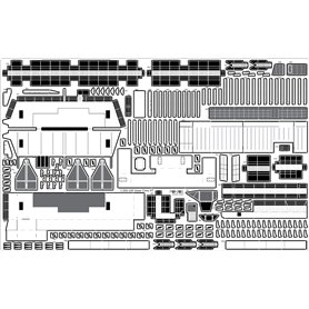 Pontos 35004F1 USS CV-10 Yorktown 1944 Detail up set 1/350