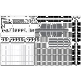 Pontos 35005F1 USS CV-14 Ticonderoga 1944 Detail up set 1/350
