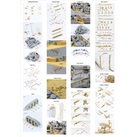 Pontos 1:350 Zestaw waloryzacyjny do USS BB-63 Missouri 1991 - DETAIL UP SET