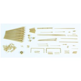 Pontos 35010F1 USS BB-64 Wisconsin 1991 Detail up set 1/350