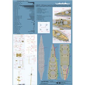 Pontos 35012F1 Russian Imperial Navy Sevastopol Detail up set 1/350