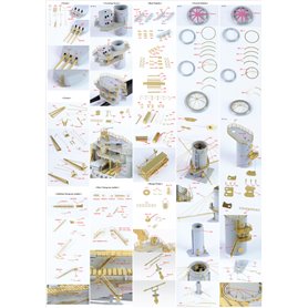 Pontos 35012F1 Russian Imperial Navy Sevastopol Detail up set 1/350