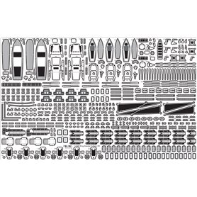 Pontos 1:350 Zestaw waloryzacyjny do HMS King George V 1941 - DETAIL UP SET