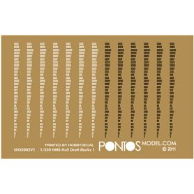 Pontos 1:350 Zestaw waloryzacyjny do HMS King George V 1941 - DETAIL UP SET