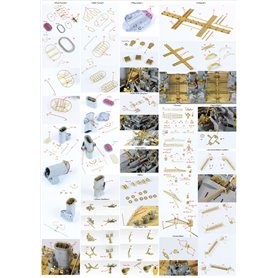Pontos 1:350 Zestaw waloryzacyjny do HMS King George V 1941 - DETAIL UP SET