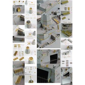 Pontos 35016F1 USS San Antonio Class LPD Detail up set 1/350