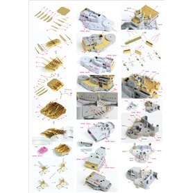 Pontos 1:350 Zestaw waloryzacyjny do IJN Kongo 1944 - DETAIL UP SET