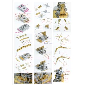 Pontos 1:350 Zestaw waloryzacyjny do IJN Kongo 1944 - DETAIL UP SET