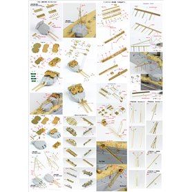 Pontos 1:350 Zestaw waloryzacyjny do IJN Kongo 1944 - DETAIL UP SET