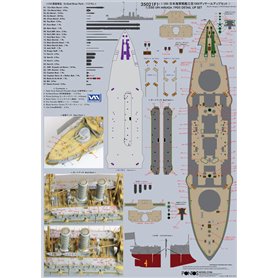 Pontos 35021F1 IJN Mikasa 1905 Detail up set 1/350