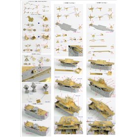 Pontos 35021F1 IJN Mikasa 1905 Detail up set 1/350