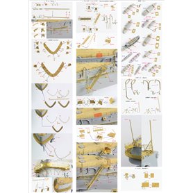 Pontos 35021F1 IJN Mikasa 1905 Detail up set 1/350
