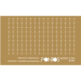 Pontos 1:350 Zestaw waloryzacyjny do Bismarck 1941 - DETAIL UP SET
