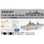 Pontos 35024FB USS BB-35 Texas 1945 Detail up set (20B Deck Blue Decl) 1/350