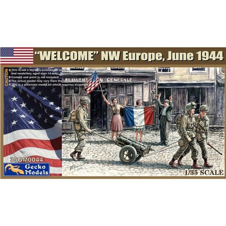 Gecko Models 35GM0044 "Welcome" NW Europe, June 1944