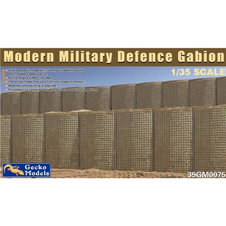 Gecko Models 35GM0075 Modern Military Defence Gabion