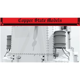 Copper State Models A35-021 Additional Tanks for Ehrhardt