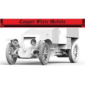 Copper State Models 1:35 DUCASBLE TYRES FOR FRENCH ARMORED CAR MODEL 1914