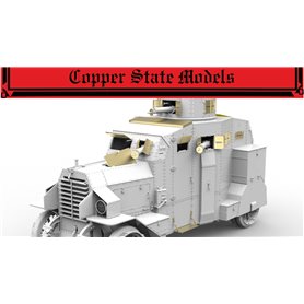 Copper State Models 1:35 PE SET FOR EHRHERDT 1917 ARMOURED CAR