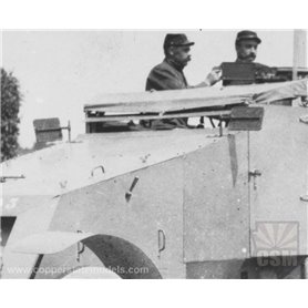 Copper State Models A35-023 Fabric Canopy for French Armored Car Modele 1914