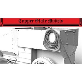 Copper State Models A35-025 Tow Ropes