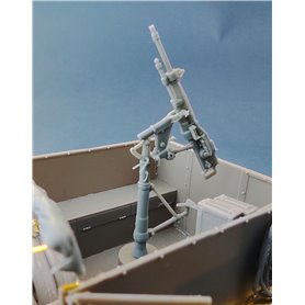Copper State Models A35-026 Anti-aircraft St Etienne MG for French Armored Car Modele 1914