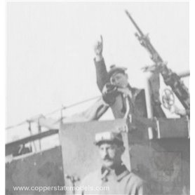Copper State Models A35-026 Anti-aircraft St Etienne MG for French Armored Car Modele 1914