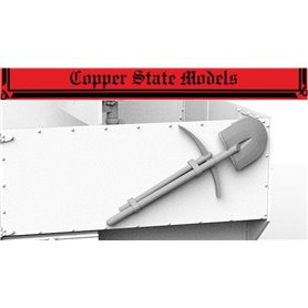 Copper State Models A35-027 Pick and Shovel