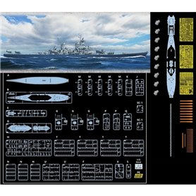 Vee Hobby E57002 USS New Jersey BB-62 1945 Deluxe Edition
