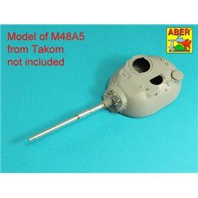 Aber 35 L-283 Lufa 105 mm M-68 z Termoizolacją do Czołgu M48A5