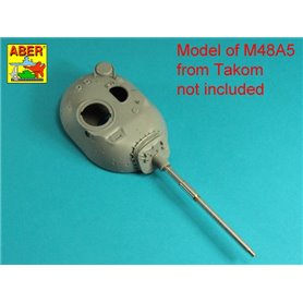 Aber 35 L-283 Lufa 105 mm M-68 z Termoizolacją do Czołgu M48A5