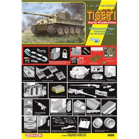 Dragon 6990 Sd.Kfz. 181 Tiger I Early Production Wittmann's Tiger