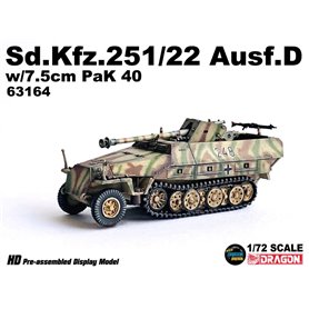 Dragon Armor 63164 Sd.Kfz.251/22 Ausf.D w/7,5 cm PaK 40