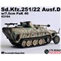 Dragon Armor 63164 Sd.Kfz.251/22 Ausf.D w/7,5 cm PaK 40
