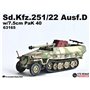 Dragon ARMOR 1:72 Sd.Kfz.251/22 Ausf.D - W/75MM PAK.40